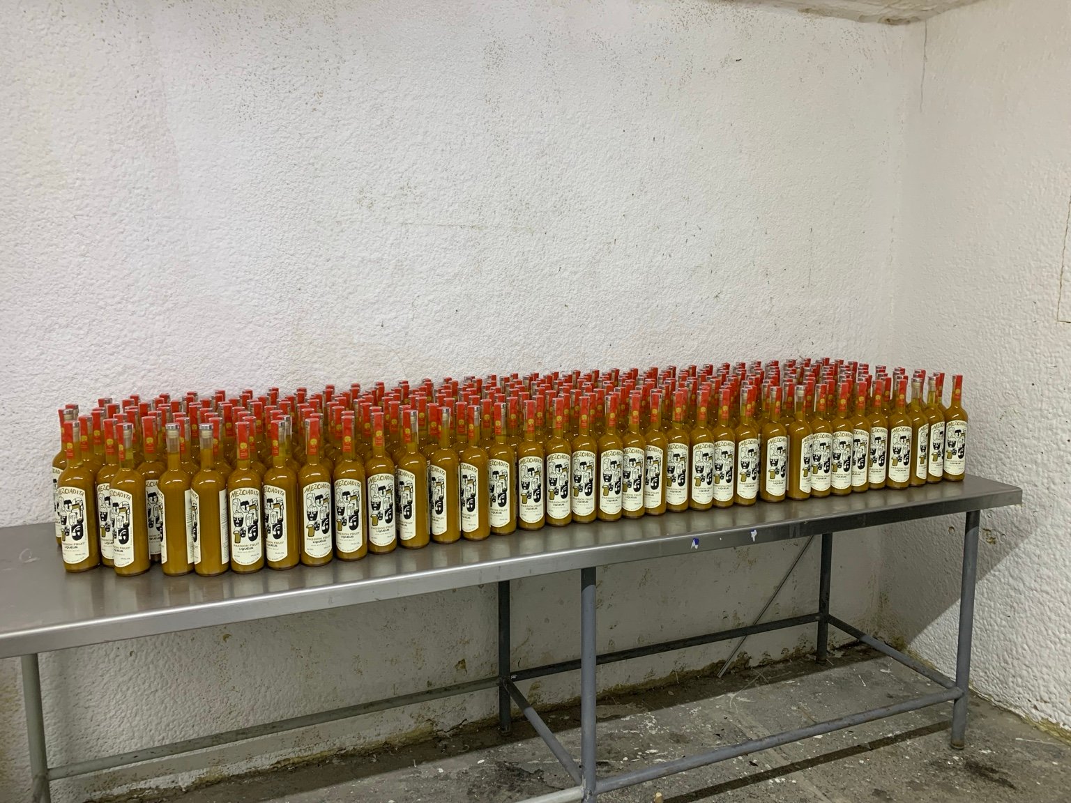 Producción de botellas Mezcladita